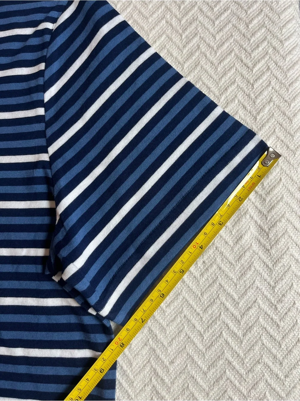 J Crew Striped Heritage Tee